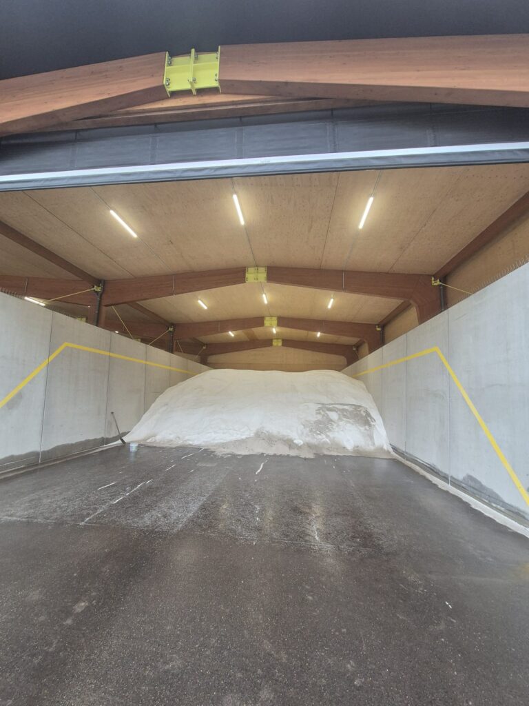 Foto's van het project Zoutopslag Rijkswaterstaat
